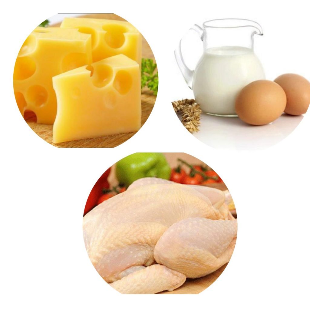 L-Ornithin chứa trong các thực phẩm